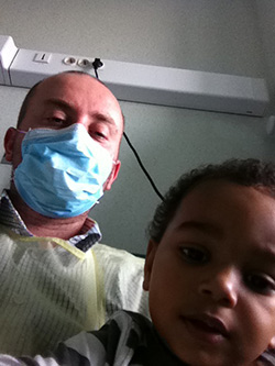 leucémie enfant hospitalisation CHU de Bordeaux décembre 2011